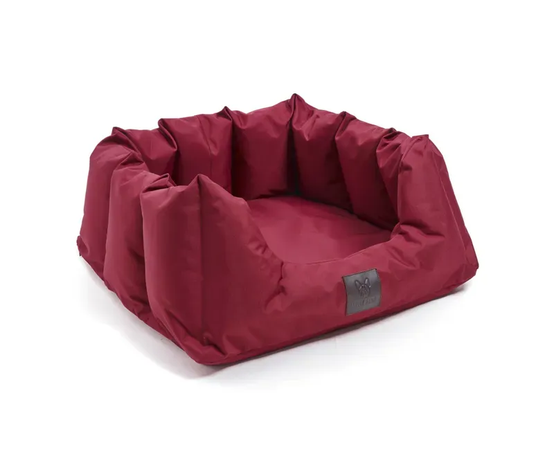 Digby and Fox Medium Nest Dog Bed in Maroon