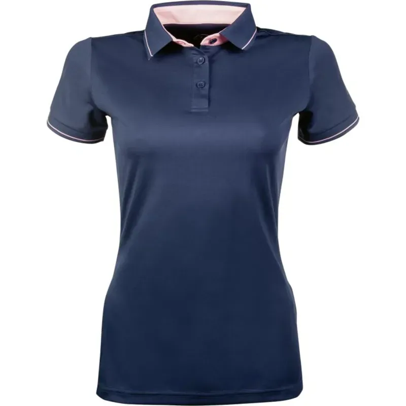 Hkm Classico Polo Shirt in Deep Blue