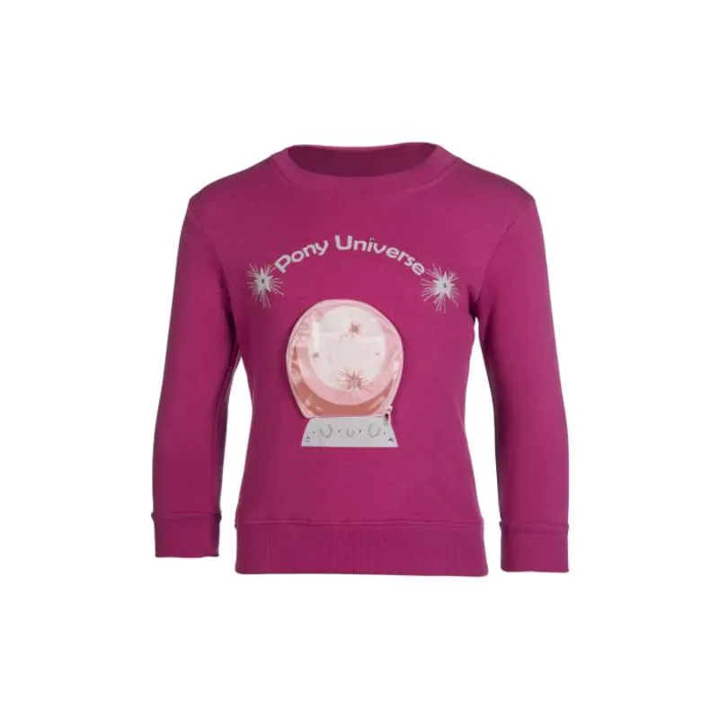 Hkm Kids Polly Sweat Shirt in Magenta