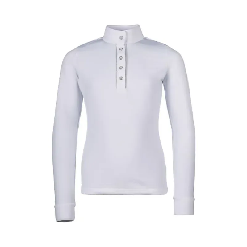 Hkm Emilia Kids Competition Shirt in White