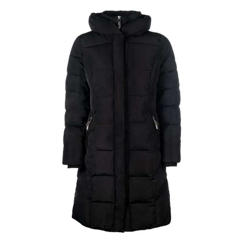 Hkm Livigno Quilted Coat in Black