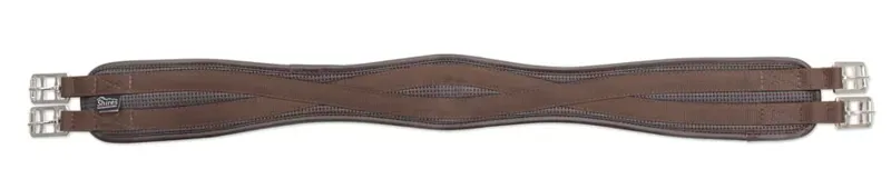 Shires Anti-Chafe Contour Girth BROWN 