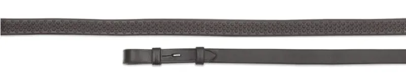 Velociti 54 inch GARA Soft Rubber Grip Reins in Black