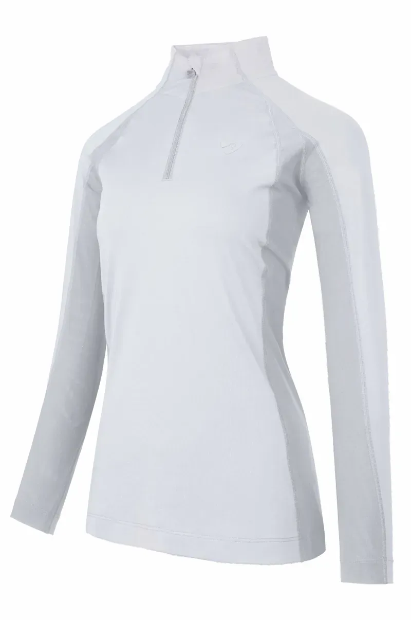 Aubrion Newbury Womens Long Sleeve Base Layer in White