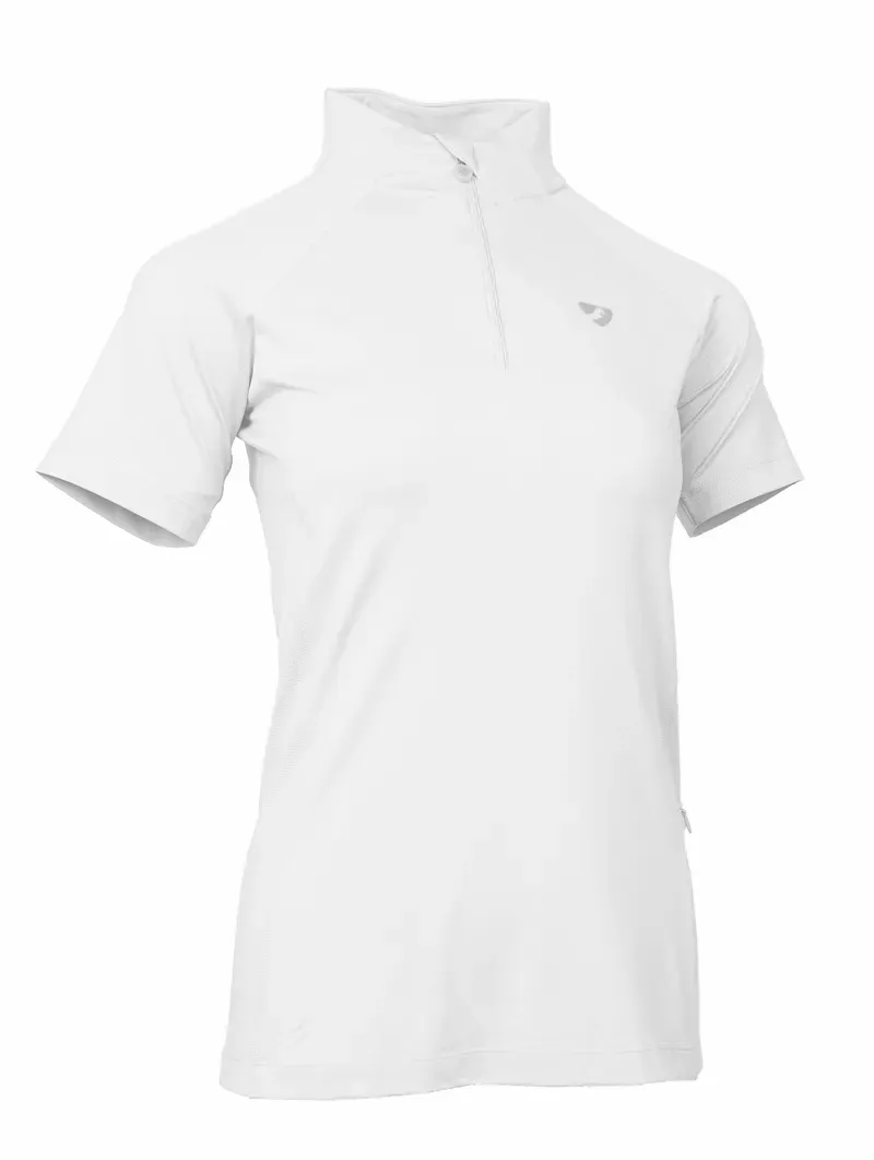 Aubrion Highgate Girls Short Sleeve Base Layer in White