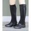 Moretta Suede Childs Half Chaps in Black