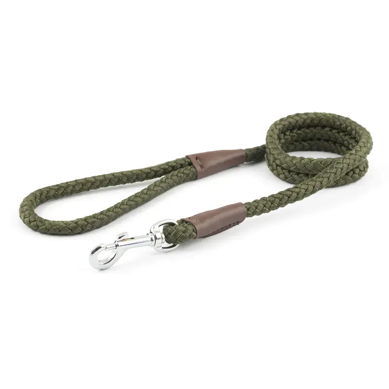 Ancol Heritage Collection Rope Lead in Green