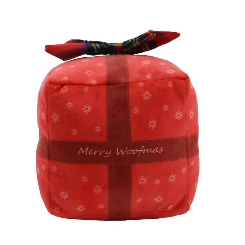 Ancol Christmas Ropey Christmas Present in Red