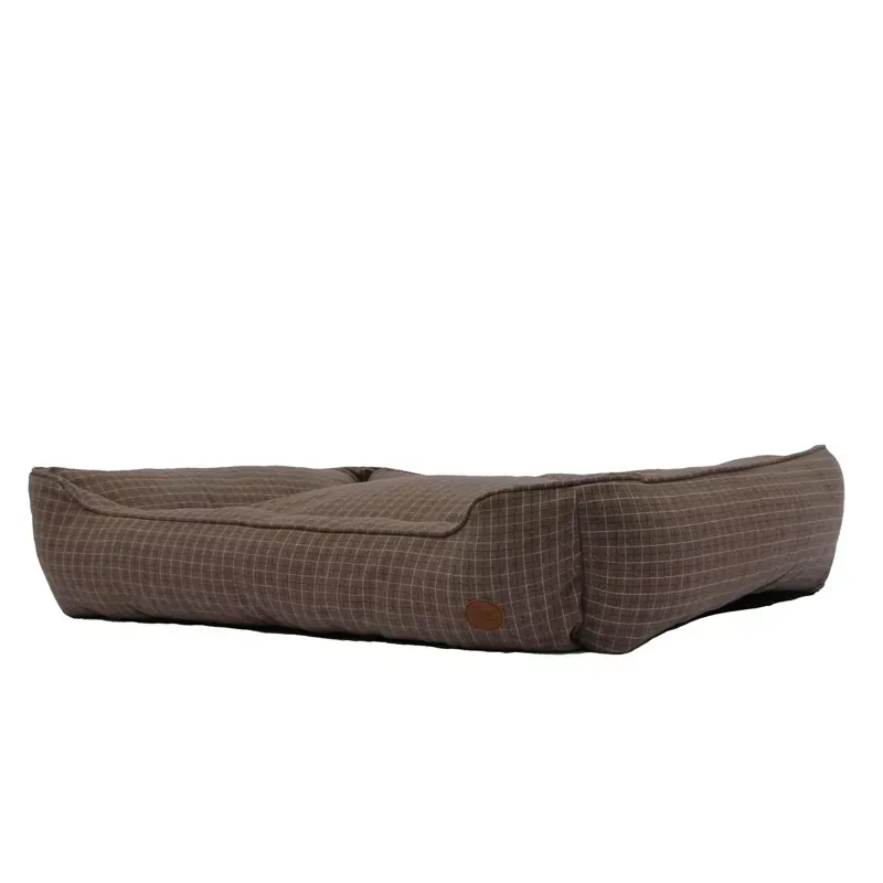 Ancol X-Large 84x105cm Sleepy Paws Bed in Brown Check