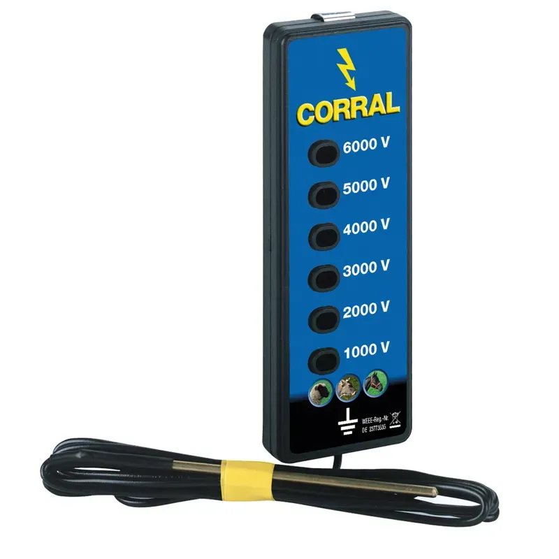 Corral Fence Line Tester in Black