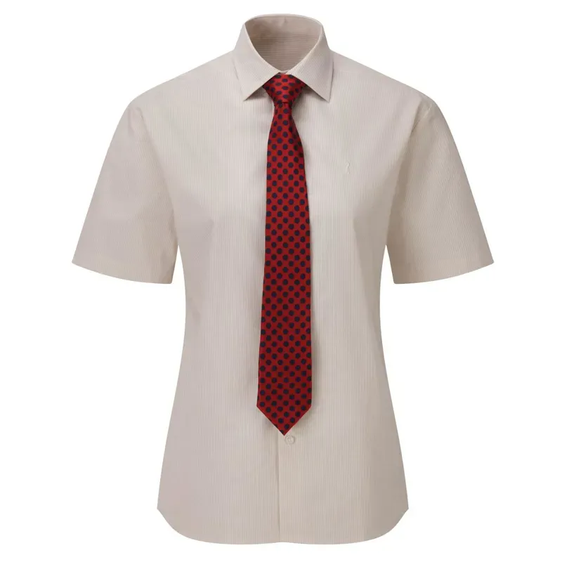 Caldene Finberry Short Sleeved Womens Show Shirt in White