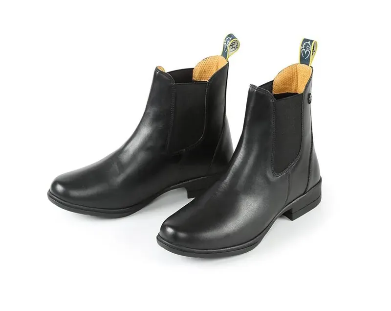Moretta Alma Jodhpur Boots in Black