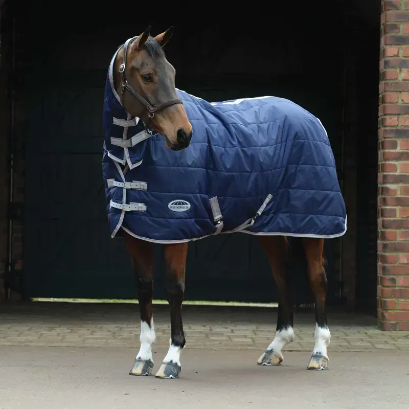 Weatherbeeta Comfitec 210D Quilt Combo Med/Lite Navy/Silver/Red 6'9 81