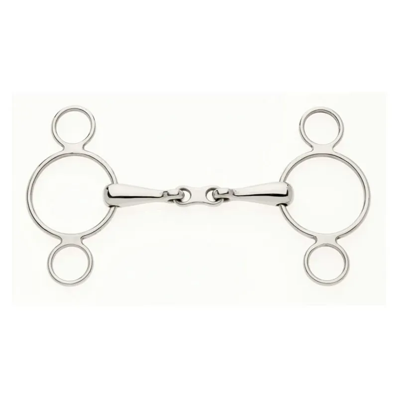 Lorina Continental 2 Ring French Link in Silver