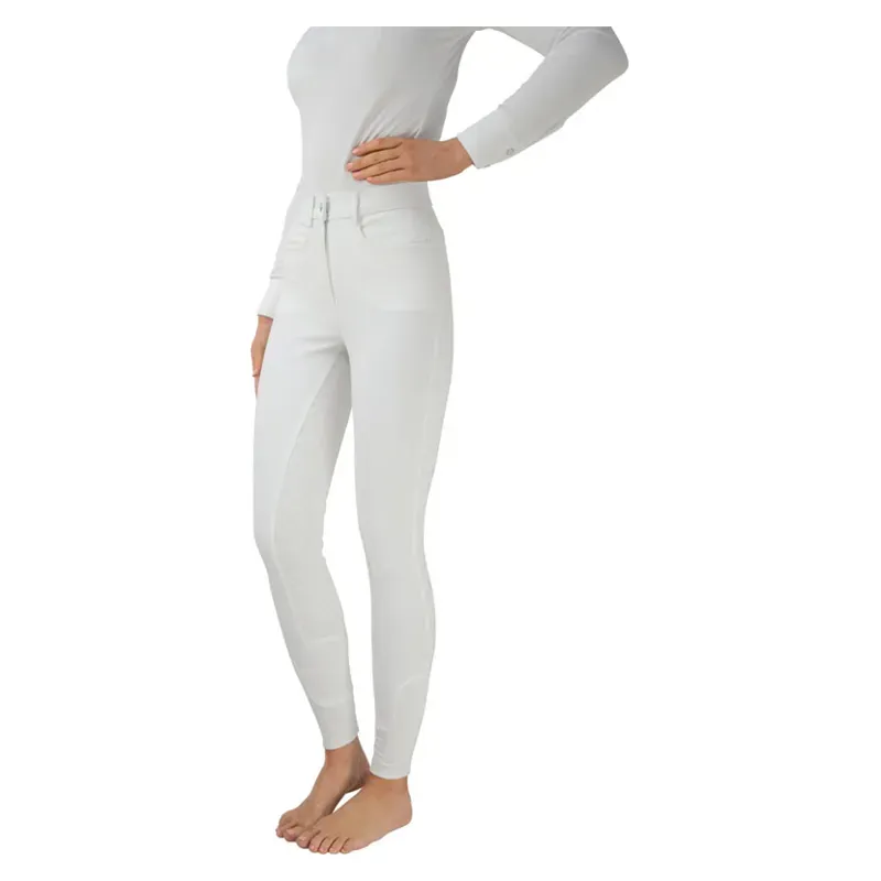 Hy Performance Ladies Breeches White 24