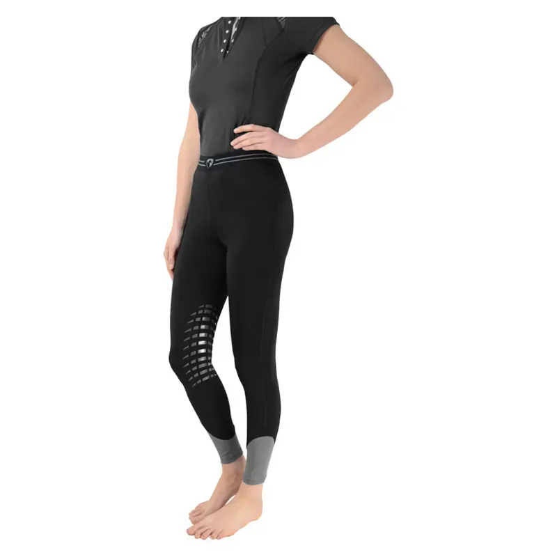 Hy Equestrian Energise Riding Skins in Black/Grey
