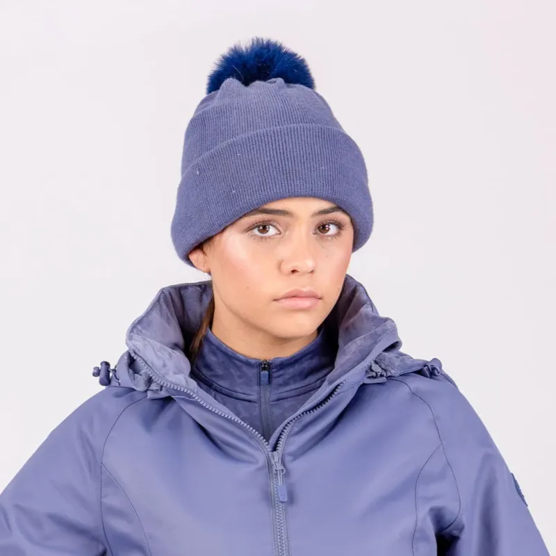 Aubrion Fleece Lined Hat BLUE one size-1