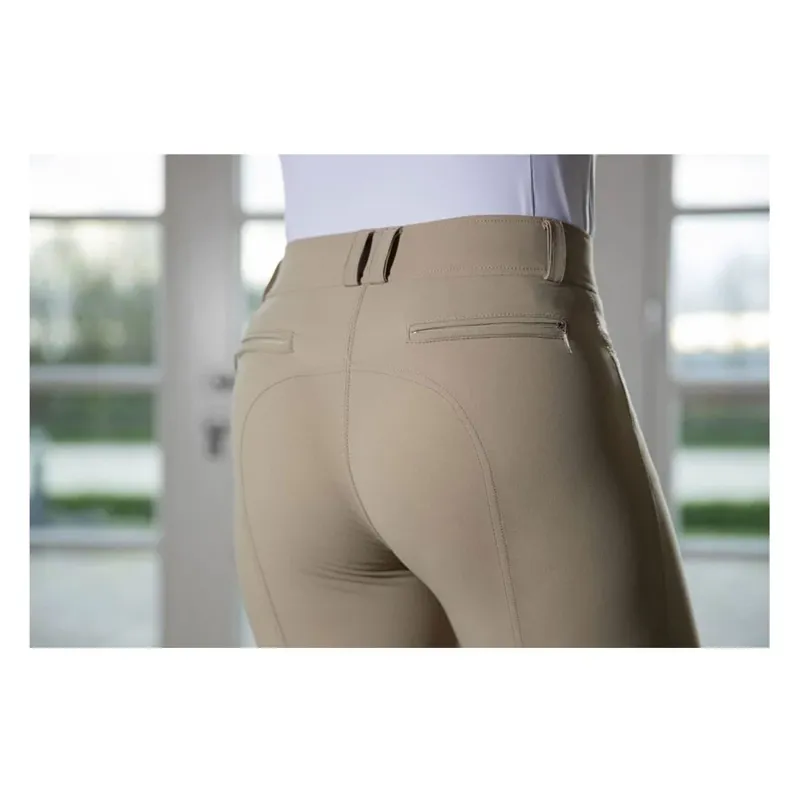 HKM Hunter Breeches Silicon Knee Patch Dark Nature-2