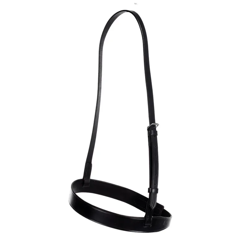 Hy Equestrian Plain Noseband - - Black