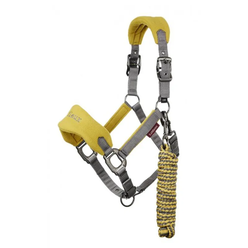 Lemieux Vogue Fleece Head Collar and Rope - Dijon