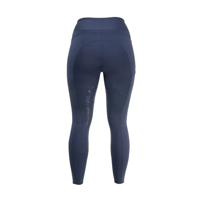 Hy Performance Hex Riding Skins Mid Blue Med-2
