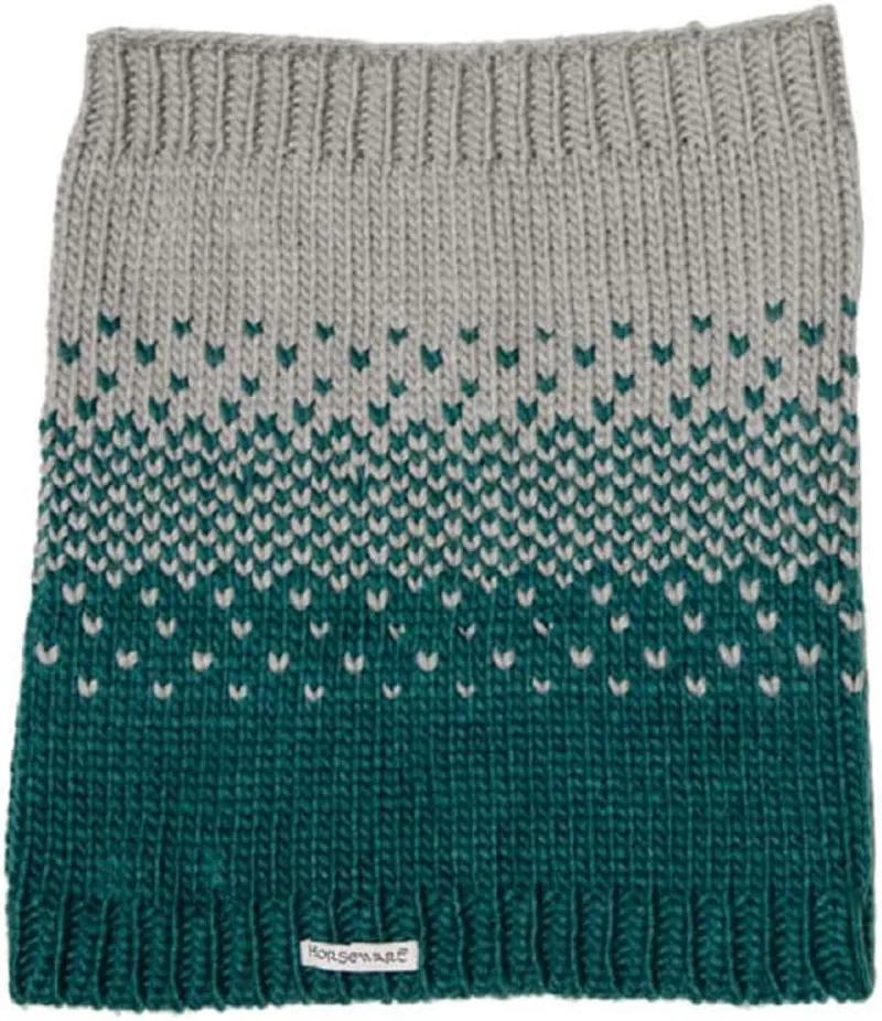 Horseware Hat and Snood Set Storm Green-1