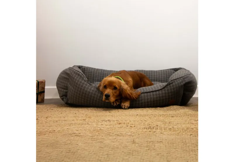 Ancol Bed Grey Check 78x90