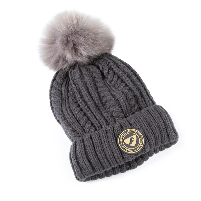 Aubrion Northwood Fleece Lined Hat Charcoal