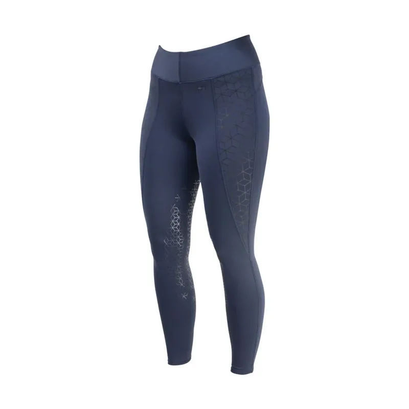 Hy Performance Hex Riding Skins Mid Blue Med-1