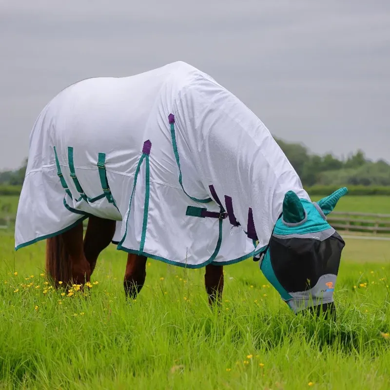 Highlander Plus Fly Sheet Combo Rug WHITE-1
