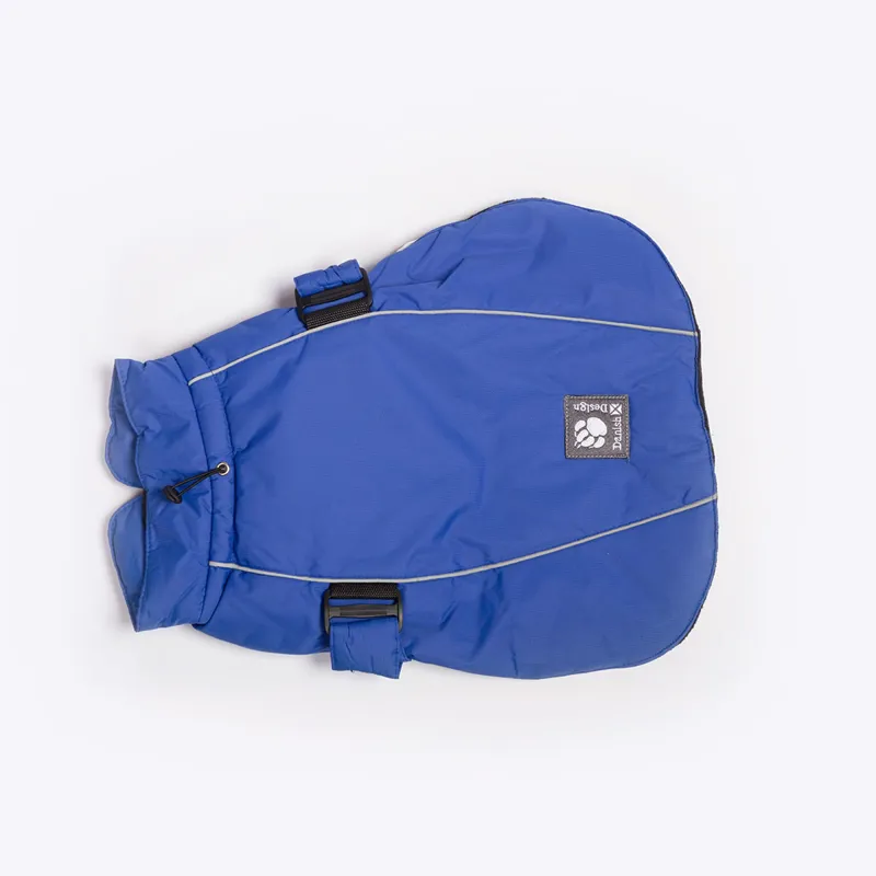 Blue Sports Luxe Dog Coat 45cm 18-2