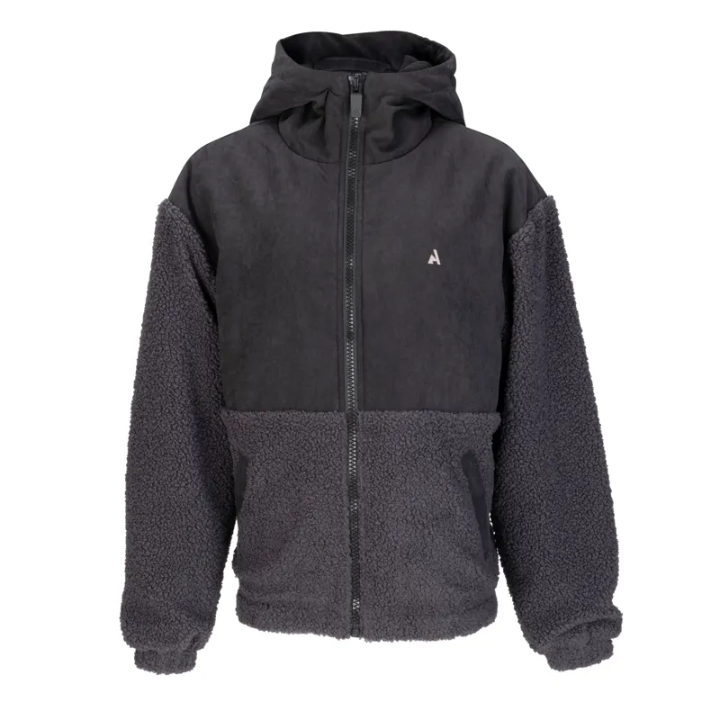 Aubrion React Sherpa Fleece Jacket - Young Rider SHADOW