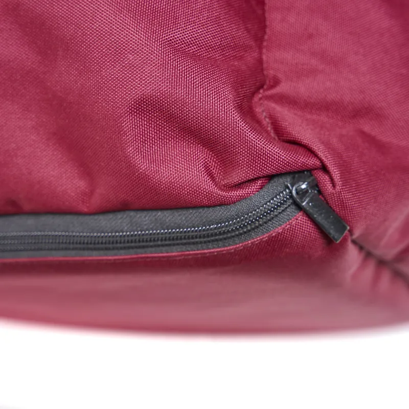 Digby and Fox Medium Nest Dog Bed in Maroon-1