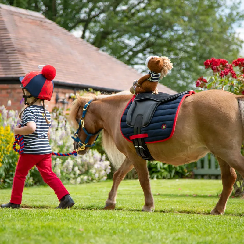 Winnie and Me Hat silk Navy/Red-2
