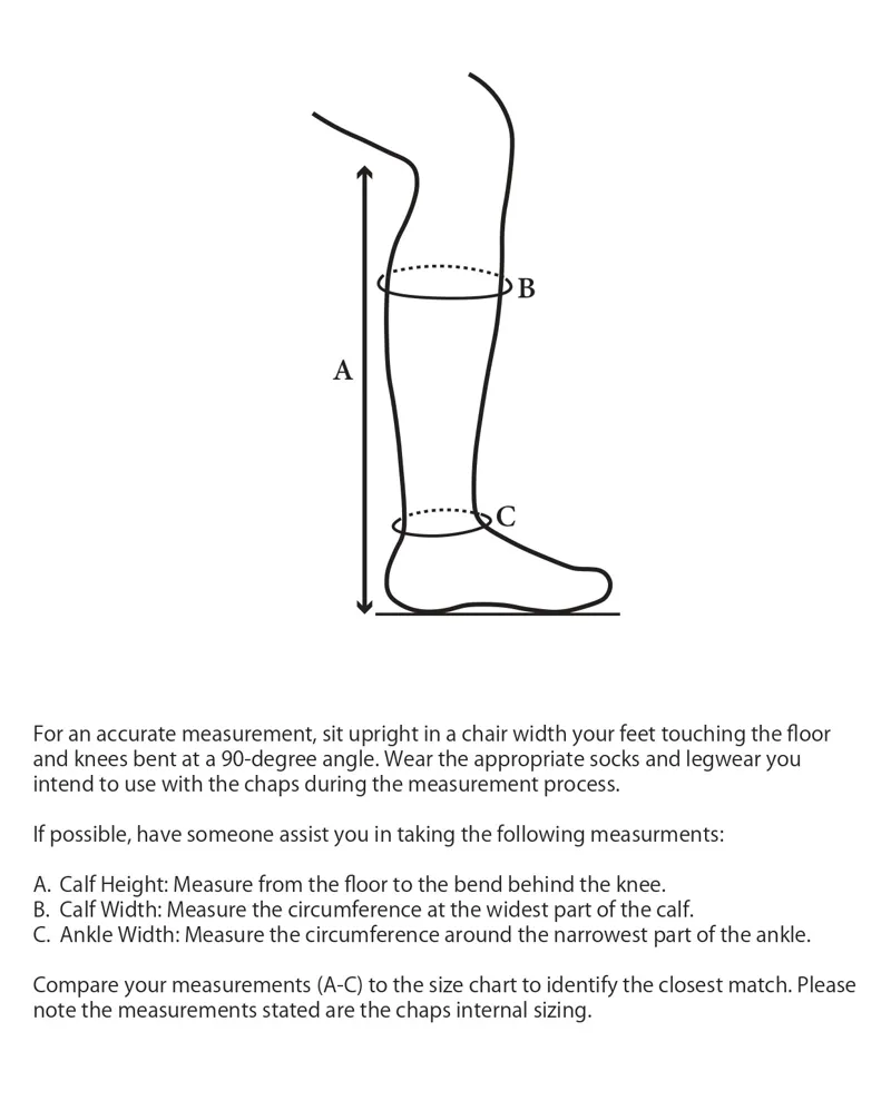 Moretta Amara Childs Half Chaps in Black-5