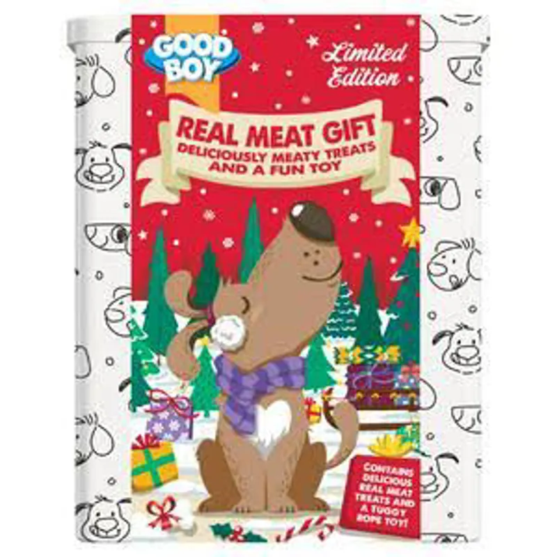 Good Boy Real Meat Gift Tin 165g