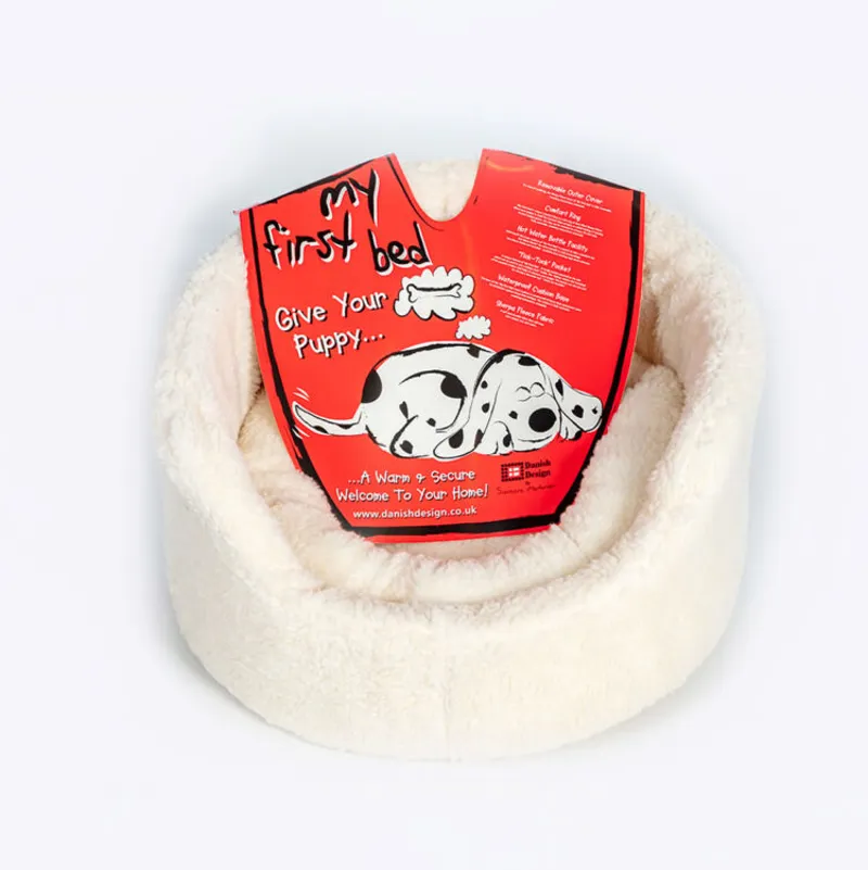Danish Designs My First Bed Cream Sherpa Fleece