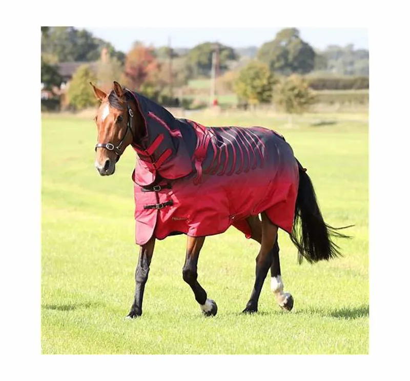 Tempest Original 100 Combo Turnout Rug Red SKELETON
