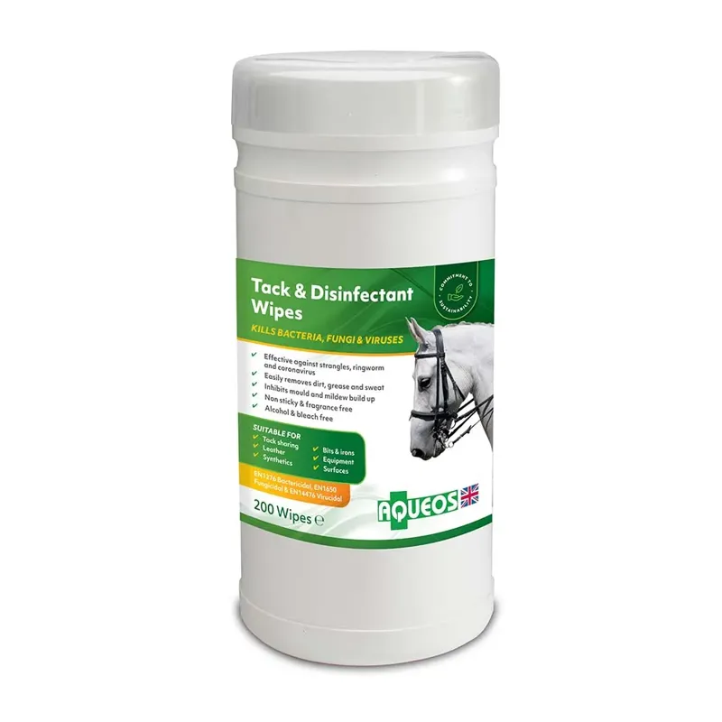 Aqueous  Tack and Disinfectant Wipes