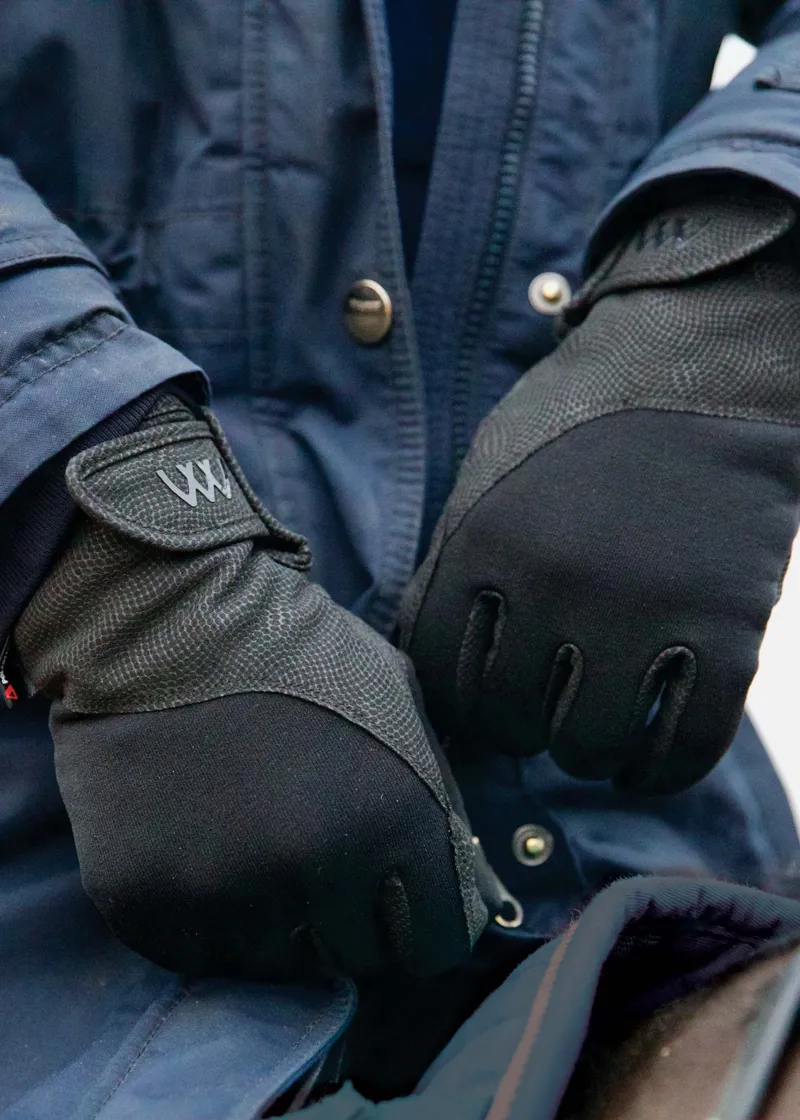 Woof Wear Precision Thermal Riding Glove 9 Black
