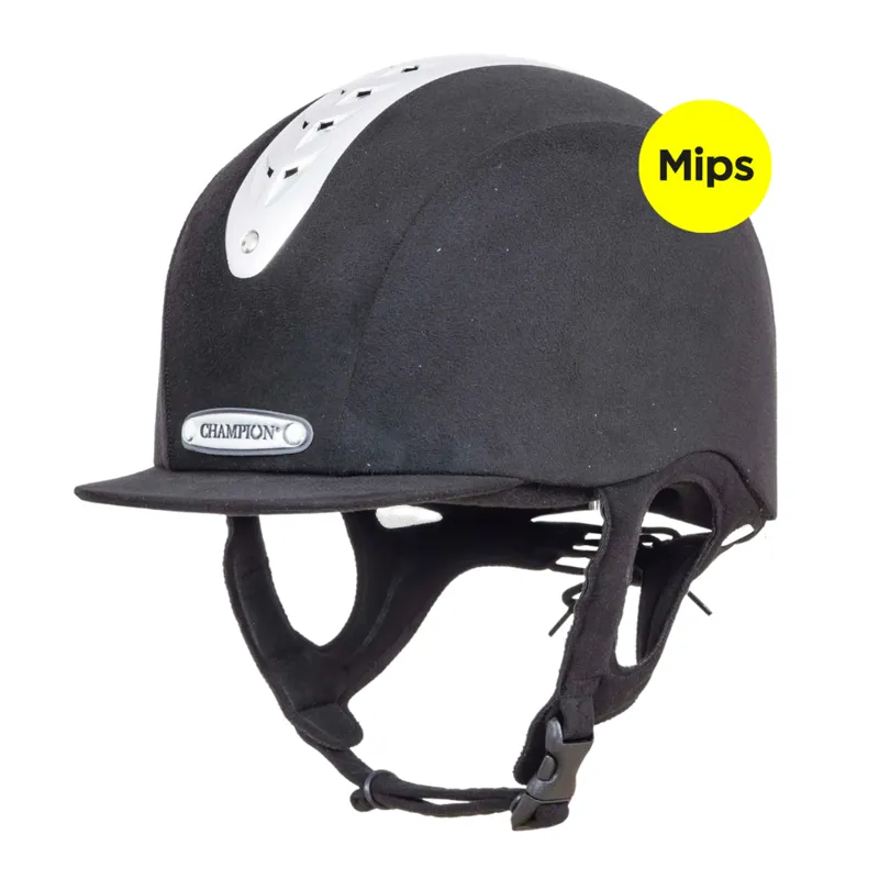 Champion X-Air Revolve Junior MIPS Peaked Helmet Black