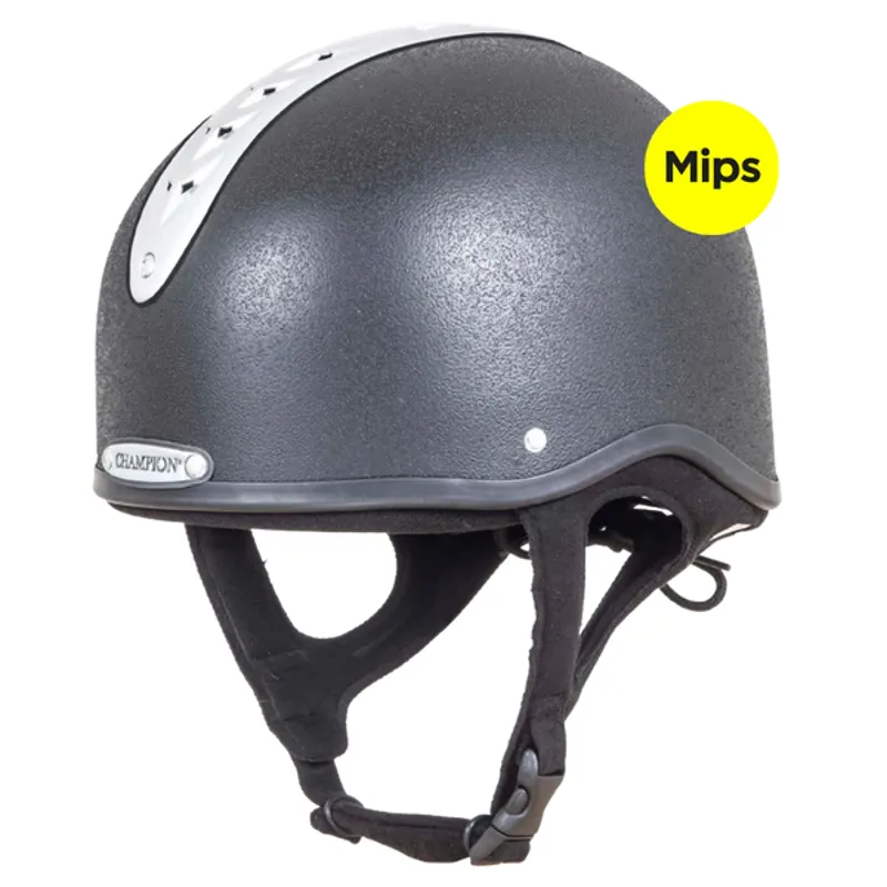 Champion Revolve Junior X-Air MIPS Jockey Helmet Black