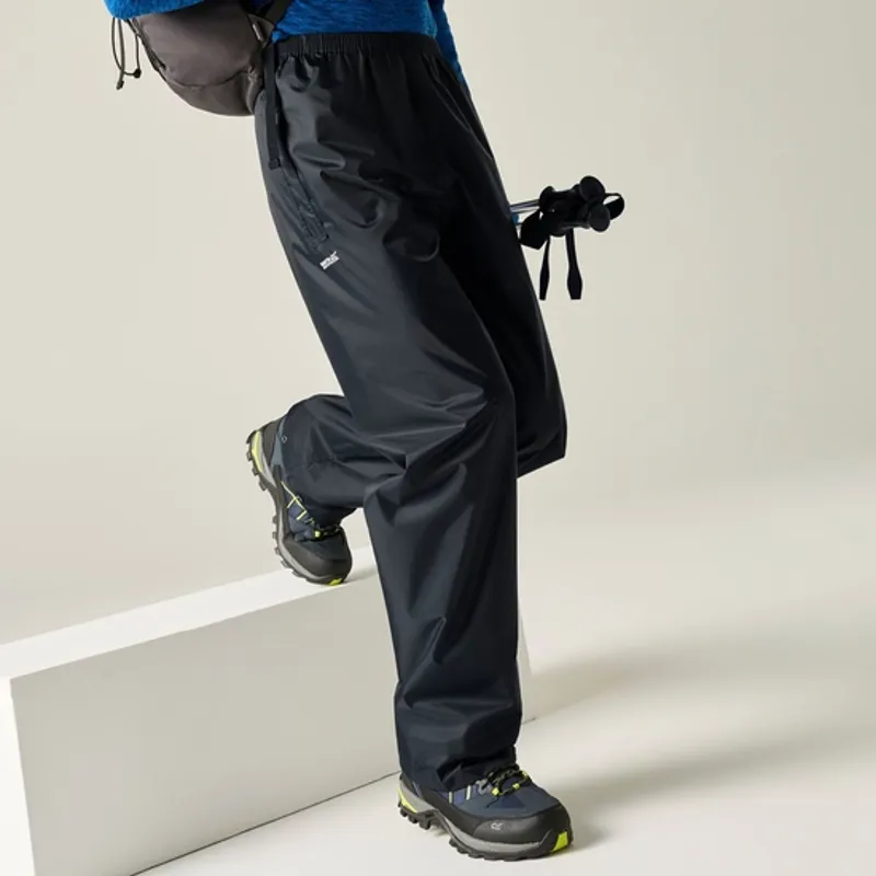 Regatta Stormbreak Waterproof Over Trousers Navy-1