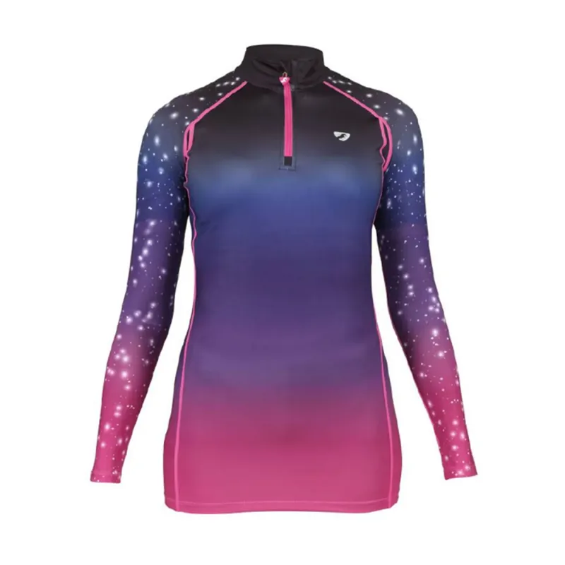 Aubrion Hyde Park Cross Country Shirt Ladies Nebula