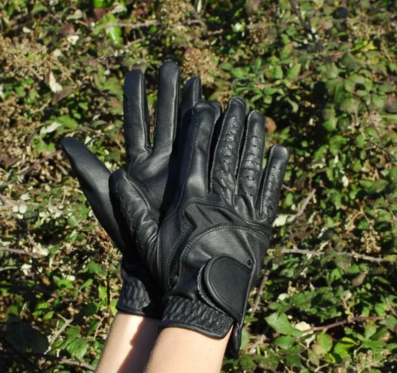 Rhinegold Luxe Leather Riding Glove