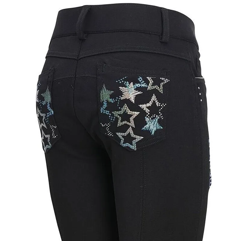 Montar Children Breech with star  Black-1