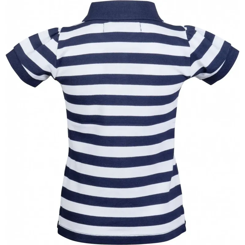 Polo Shirt Deep Blue/White 116/122-1