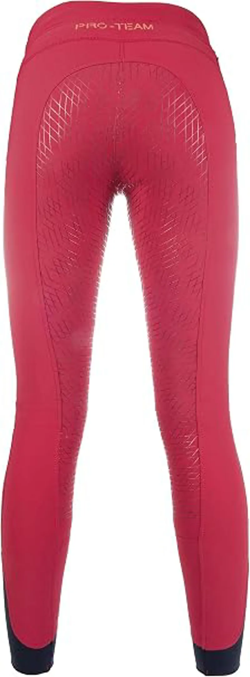 HKM Breeches Pro Team Silicone Full Seat Red 32/34-1