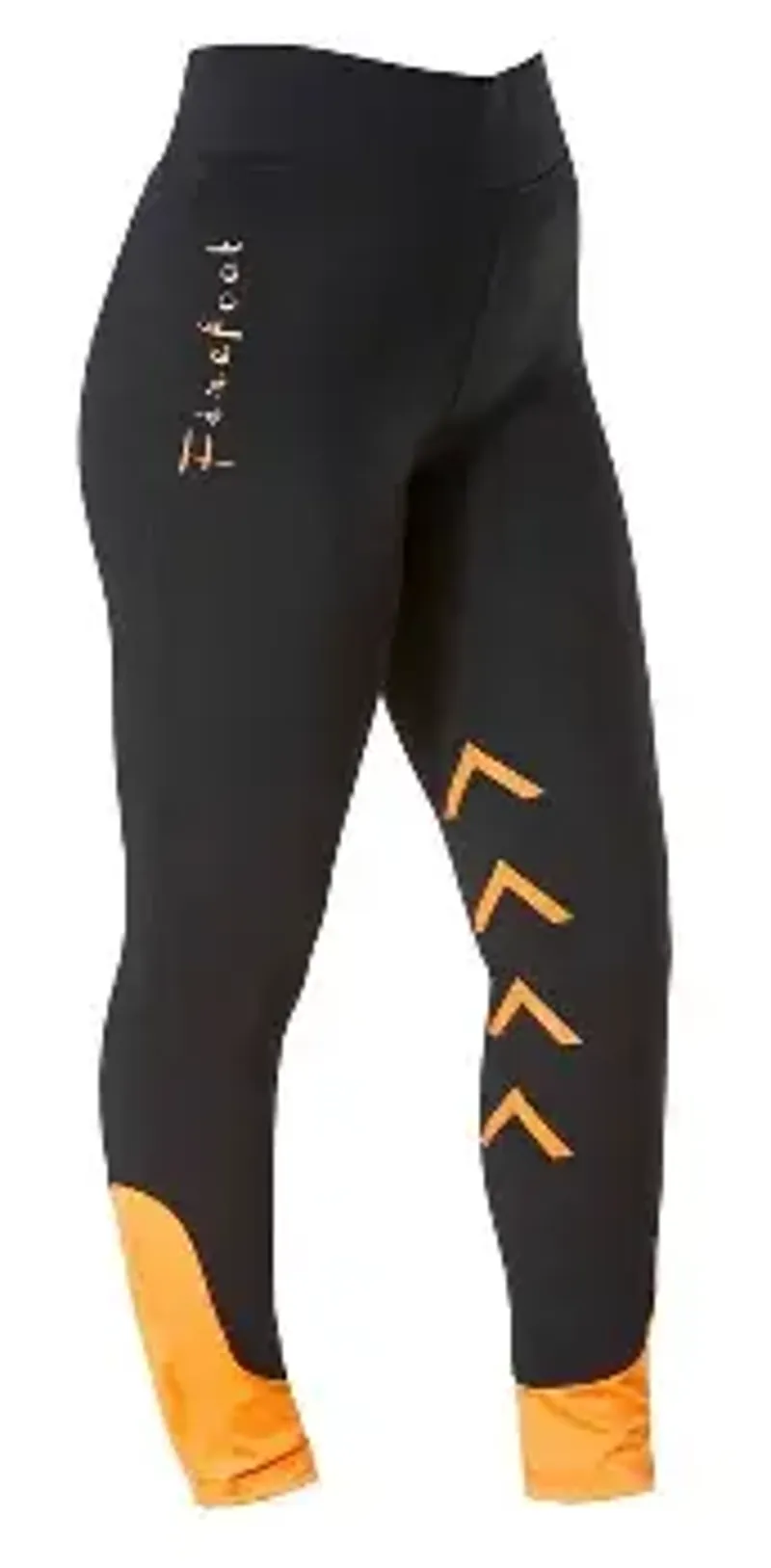 Firefoot Ripon Ladies Winter Breeches Black Orange