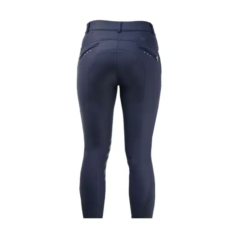 Hy Equestrian Thermal Softshell Breeches - Navy - 34-1
